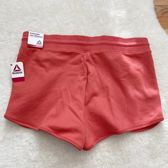 Reebok Women's Plus Size Relaxed Fit Running Short, Coral, XXXL - Picture 4 of 8